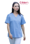 Ladies Milena Cotton Slim Fit Scrub Top