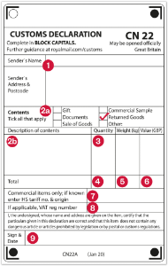 How do I return goods from the UK?