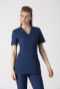 V Neck Breathable ECO Tunic with Zipped Pockets B079