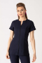 Modern Tunic with Pockets & Zip B428